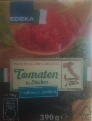 Tomaten in Stücken Mediterran