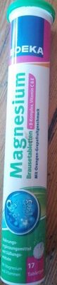 Magnesium Brausetabletten front packaging