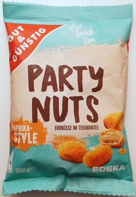Party Nuts Paprika-Style