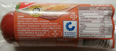 Delikatess Teewurst fein