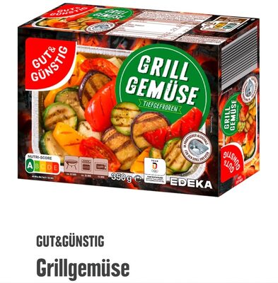 Grill Gemüse - Tiefgefroren