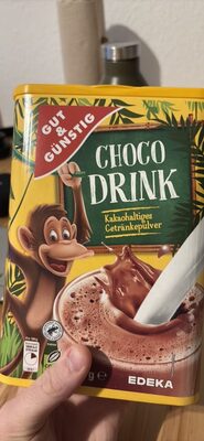 CHOCO DRINK Kakaohaltiges Getränkepulver