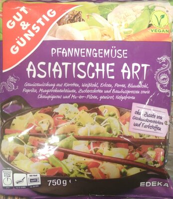 Pfannengemüse, Asiatische Art