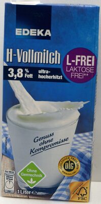 H-Vollmilch laktosefrei