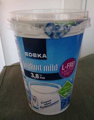 Joghurt 3,8%, laktosefrei