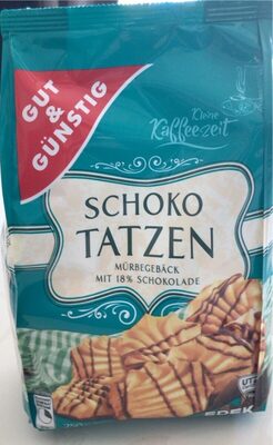 Schoko-Tatzen front packaging