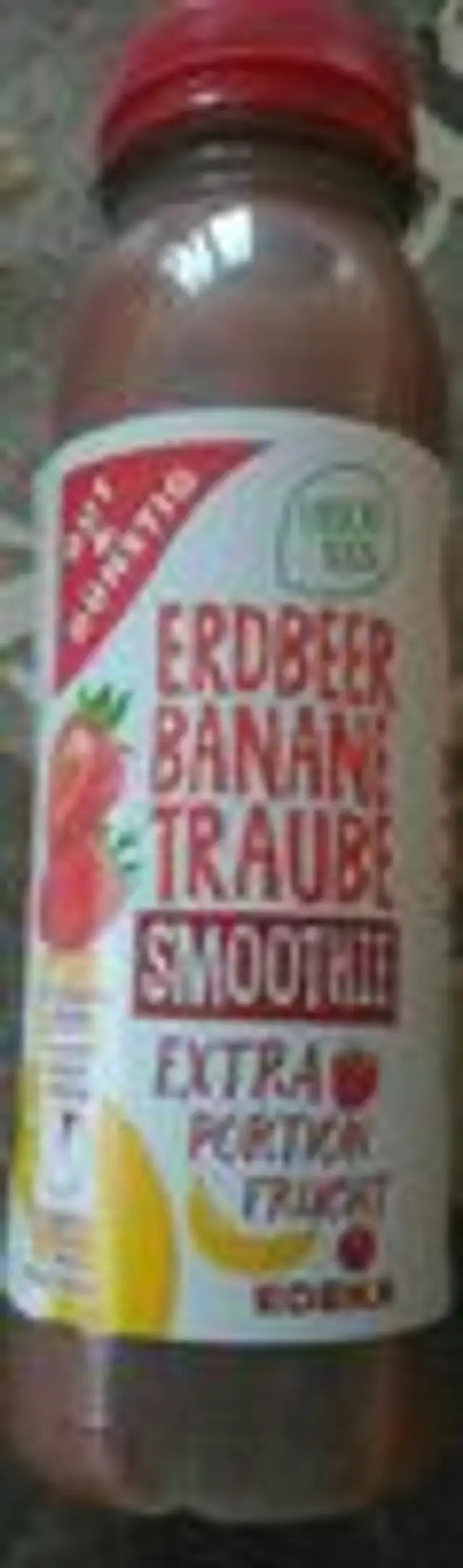 Erdbeer Banane Traube Smoothie