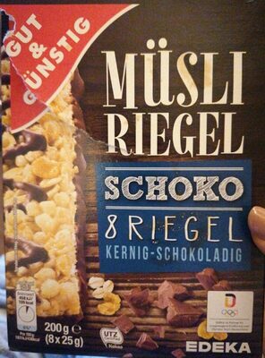 Müsli Riegel Schoko