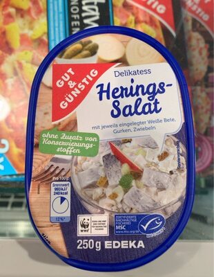Heringssalat front packaging