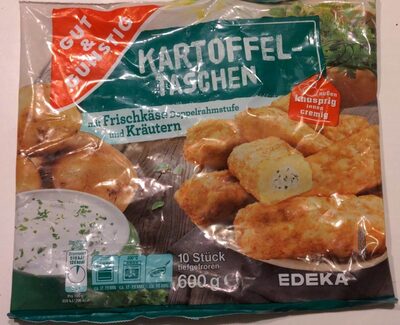 Kartoffeltaschen mit Frischkäse