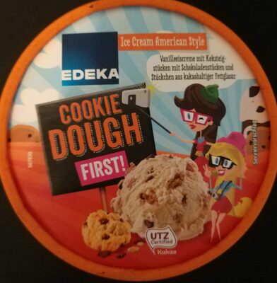 Ice Cream American Style "Cookie Dough First!"