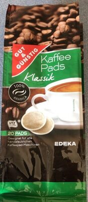 Kaffee Pads klassik