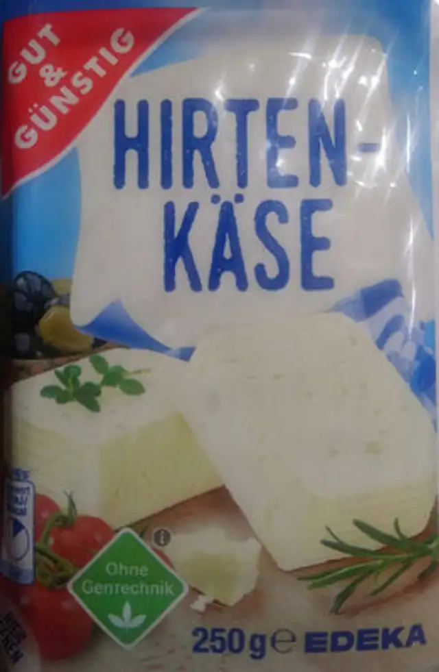 Hirtenkäse front packaging