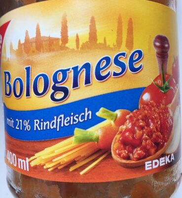 Bolognese mit 21% Rindfleisch