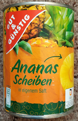 Obst: Ananas in Scheiben