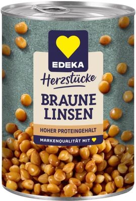 Braune Linsen