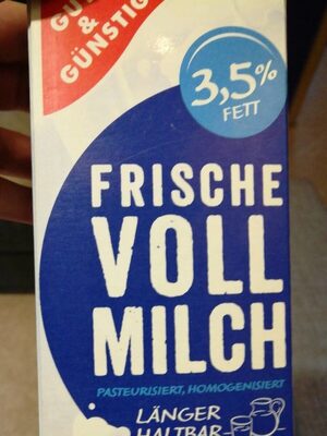 Frische Vollmilch