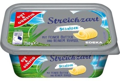 Gut & Günstig - Butter Streichzart - Gesalzen