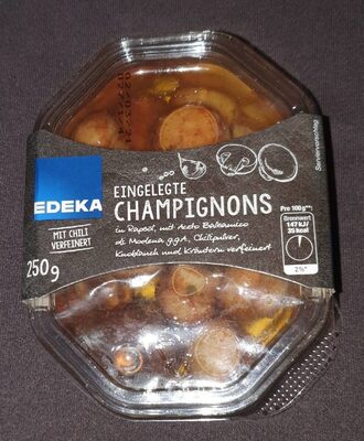 Eingelegte Champions mit Chili verfeinert