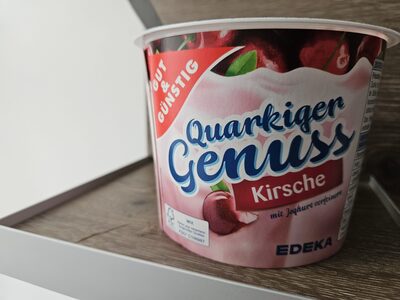 Quarkiger Genuss - Kirsche front packaging