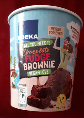 Chocolate Fudge Brownie front packaging