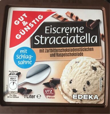 Eis: Stracciatella front packaging
