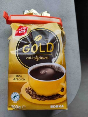 Gold entkoffeinierr