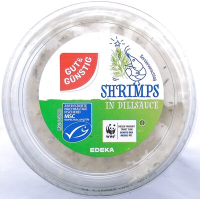 Shrimps in Dillsauce