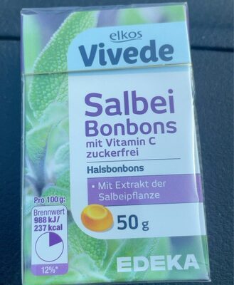 Salbei Bonbons front packaging