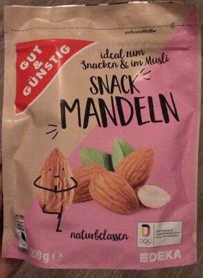 EDEKA Snack Mandeln 200g ????1kg ???