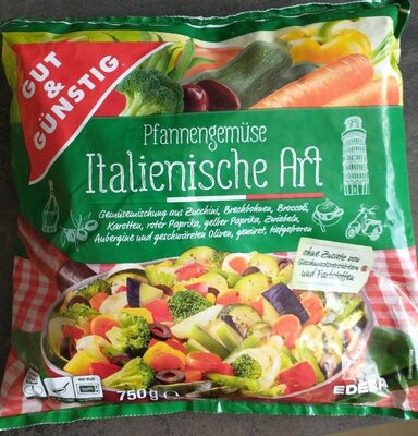 Pfannengemüse Italienische Art