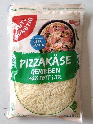 Pizzakäse gerieben