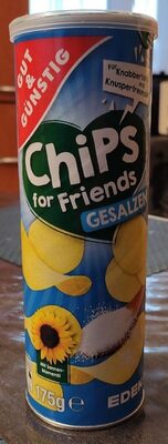 Chips for friends, gesalzen