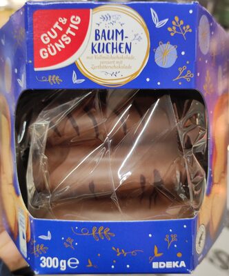 Baumkuchen mit Vollmilchschokolade