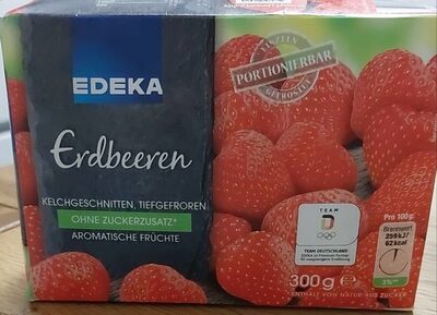 Erdbeeren tiefgefroren