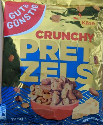 Crunchy Pretzel Käse front packaging