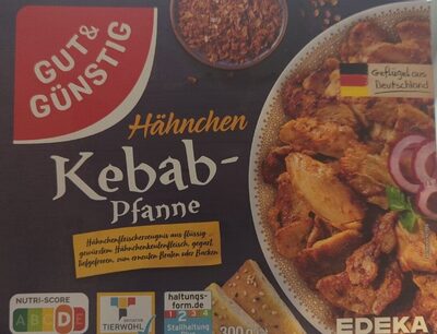 Hähnchen Kebab-Pfanne