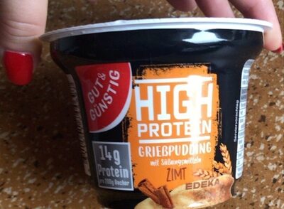 High Protein Grießpudding