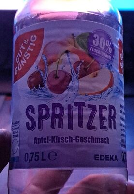 Spritzer Apfel-Kirsch-Geschmack
