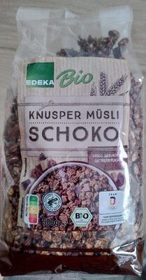 Knusper Müsli Schoko front packaging