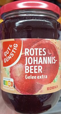 Rotes Johannisbeergelee extra