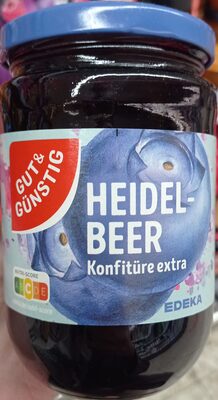 Heidelbeer-Konfitüre extra