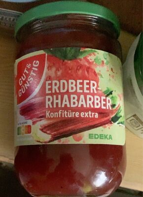 Erdbeer Rhabarber Marmelade