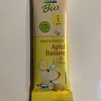 Fruchtriegel Apfel Banane
