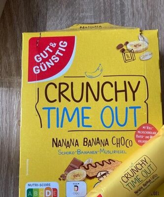 Müsliriegel front packaging