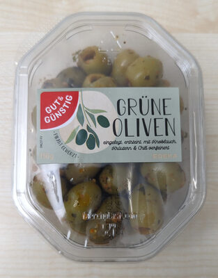Grüne Oliven