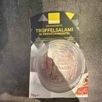 Trüffelsalami im Parmesanmantel