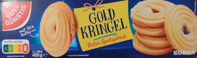 Gold Kringel Butter-Spritzgebäck