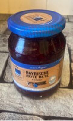 Bayrische Rote Bete in Scheiben