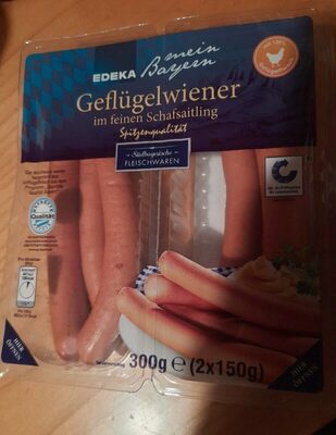 Geflügelwiener front packaging